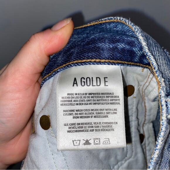 Agolde Riley Hi Rise Straight Crop Jeans - Picture 11 of 11